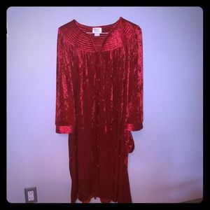 NWOT Gabrielle Intimates red nightgown